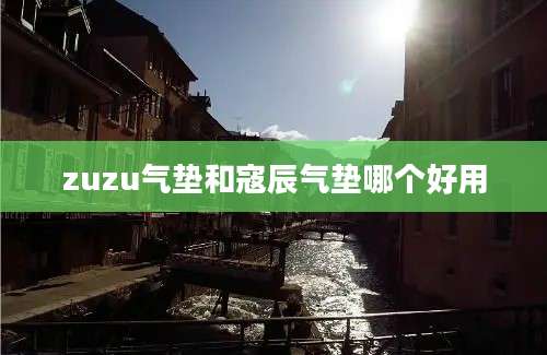 zuzu气垫和寇辰气垫哪个好用