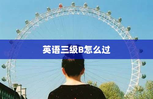 英语三级B怎么过