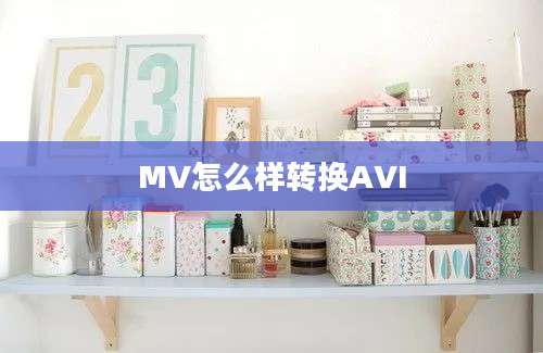 MV怎么样转换AVI