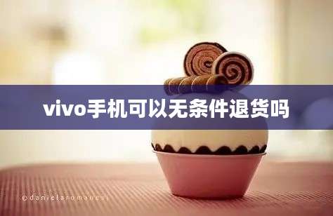 vivo手机可以无条件退货吗