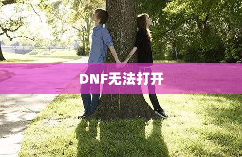 DNF无法打开