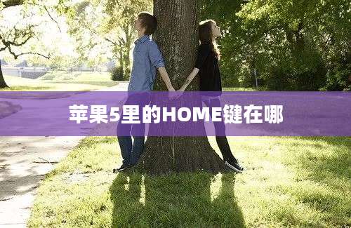 苹果5里的HOME键在哪