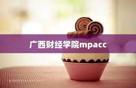 广西财经学院mpacc