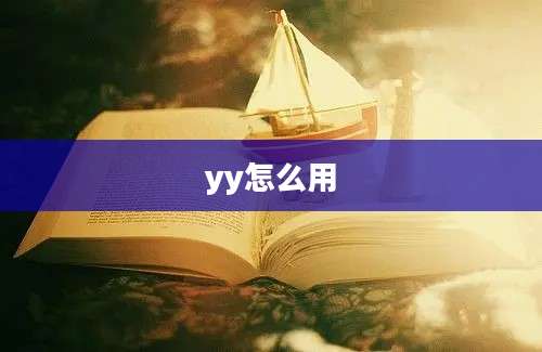 yy怎么用