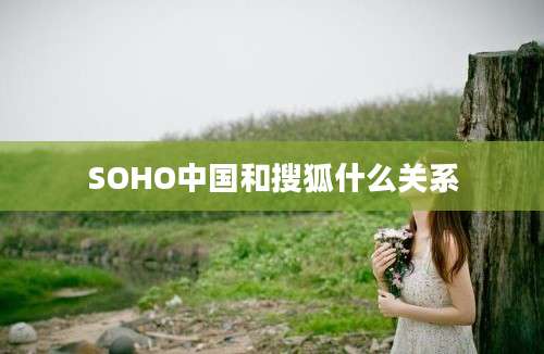 SOHO中国和搜狐什么关系