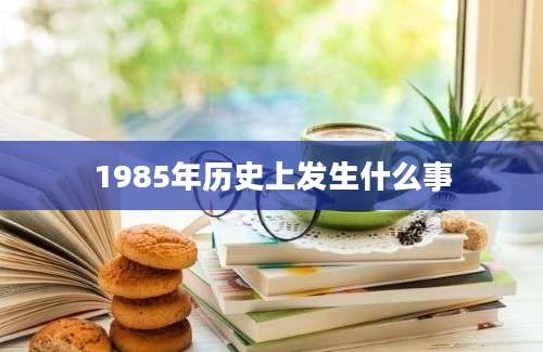 1985年历史上发生什么事