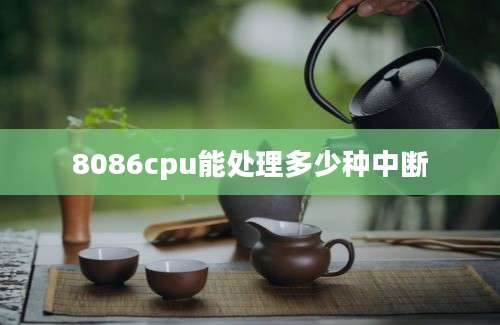 8086cpu能处理多少种中断