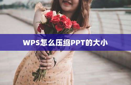 WPS怎么压缩PPT的大小