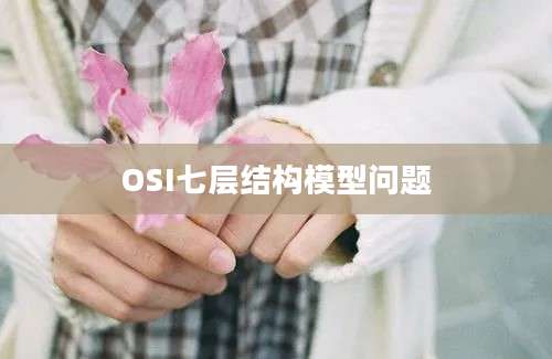 OSI七层结构模型问题