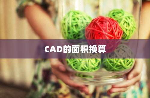 CAD的面积换算