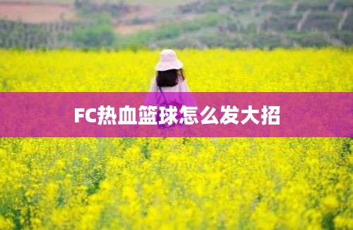 FC热血篮球怎么发大招