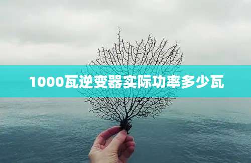 1000瓦逆变器实际功率多少瓦