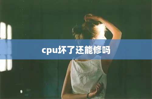 cpu坏了还能修吗