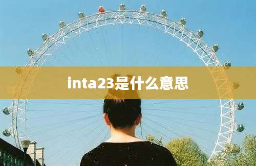 inta23是什么意思