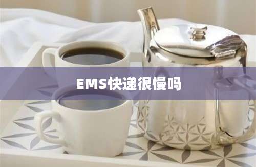 EMS快递很慢吗