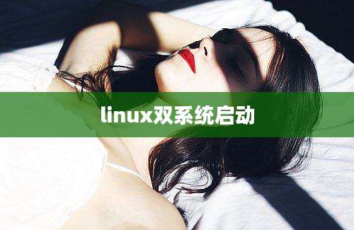 linux双系统启动