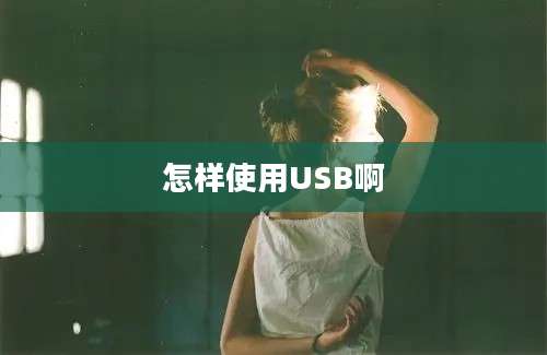 怎样使用USB啊