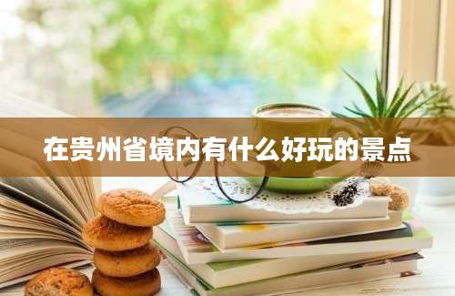 在贵州省境内有什么好玩的景点