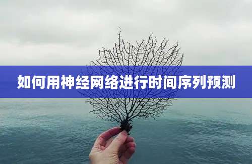 如何用神经网络进行时间序列预测