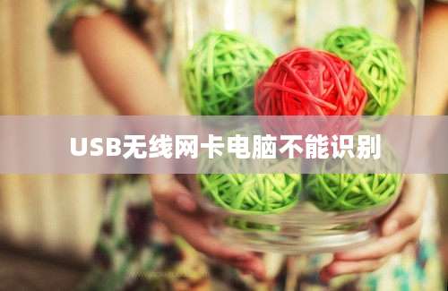 USB无线网卡电脑不能识别