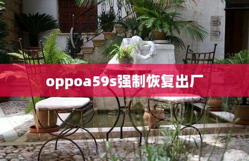 oppoa59s强制恢复出厂