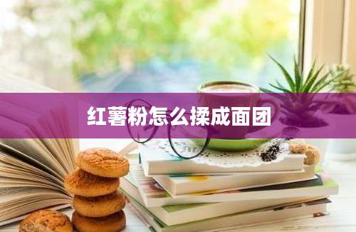 红薯粉怎么揉成面团