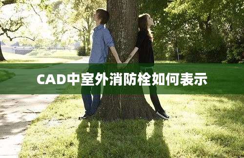 CAD中室外消防栓如何表示