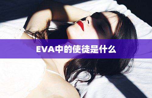 EVA中的使徒是什么