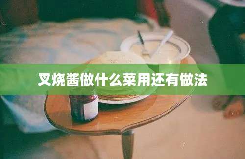 叉烧酱做什么菜用还有做法