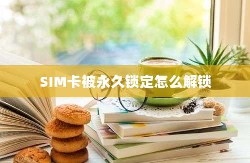 SIM卡被永久锁定怎么解锁