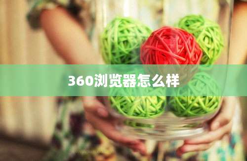 360浏览器怎么样