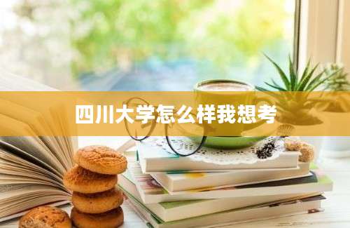 四川大学怎么样我想考