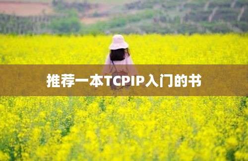 推荐一本TCPIP入门的书