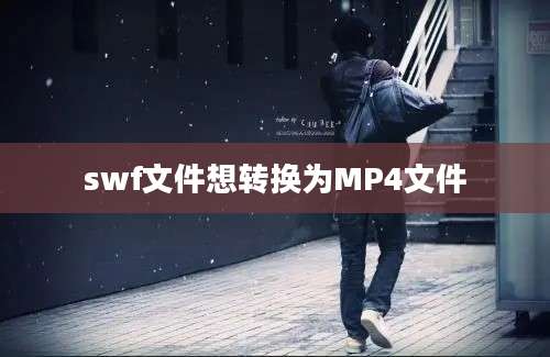 swf文件想转换为MP4文件