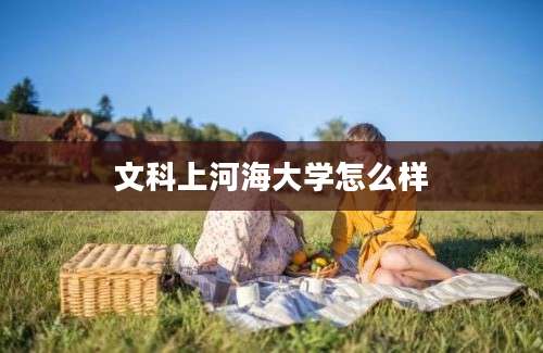 文科上河海大学怎么样