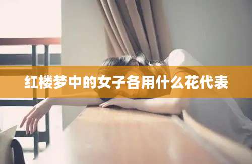 红楼梦中的女子各用什么花代表