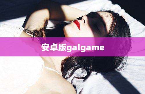 安卓版galgame