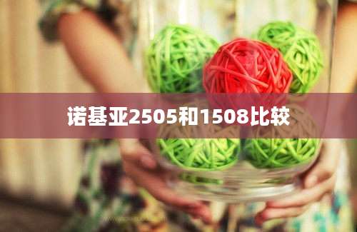 诺基亚2505和1508比较