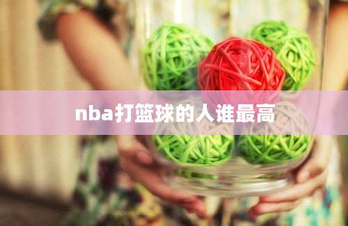 nba打篮球的人谁最高