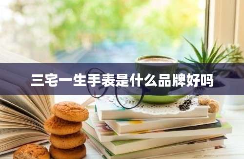 三宅一生手表是什么品牌好吗