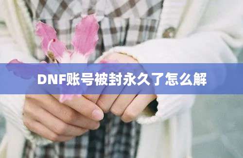 DNF账号被封永久了怎么解