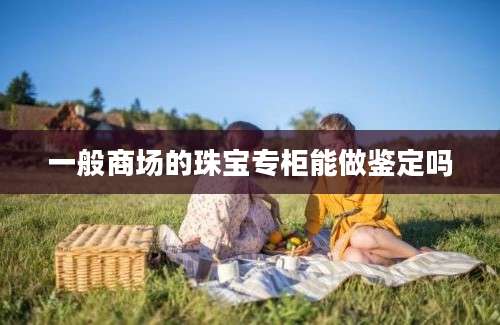 一般商场的珠宝专柜能做鉴定吗