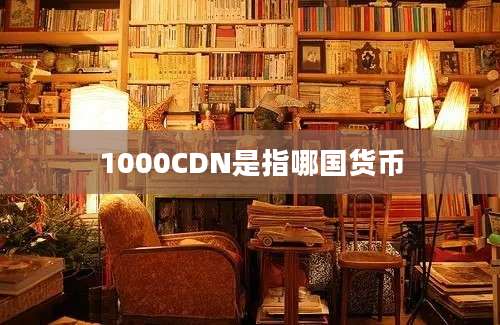 1000CDN是指哪国货币