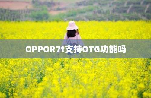 OPPOR7t支持OTG功能吗