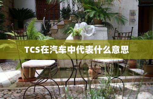 TCS在汽车中代表什么意思