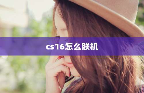 cs16怎么联机