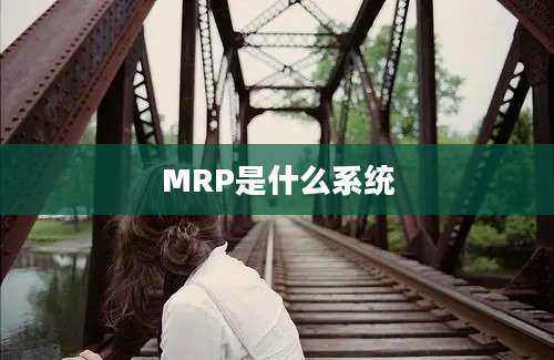 MRP是什么系统