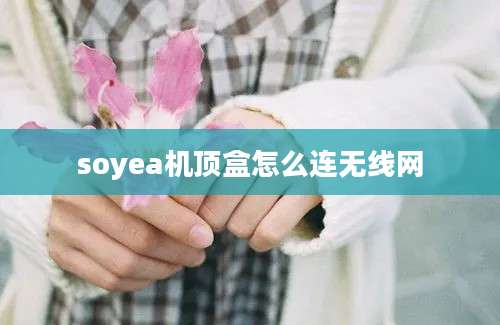 soyea机顶盒怎么连无线网