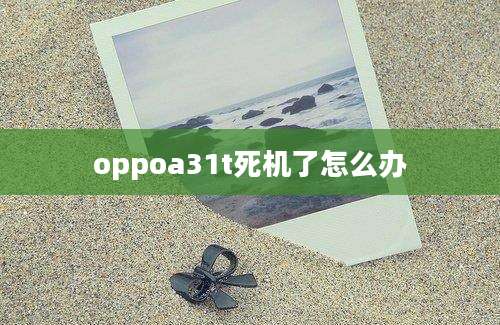 oppoa31t死机了怎么办