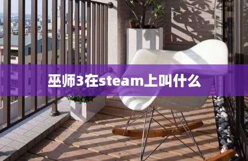 巫师3在steam上叫什么